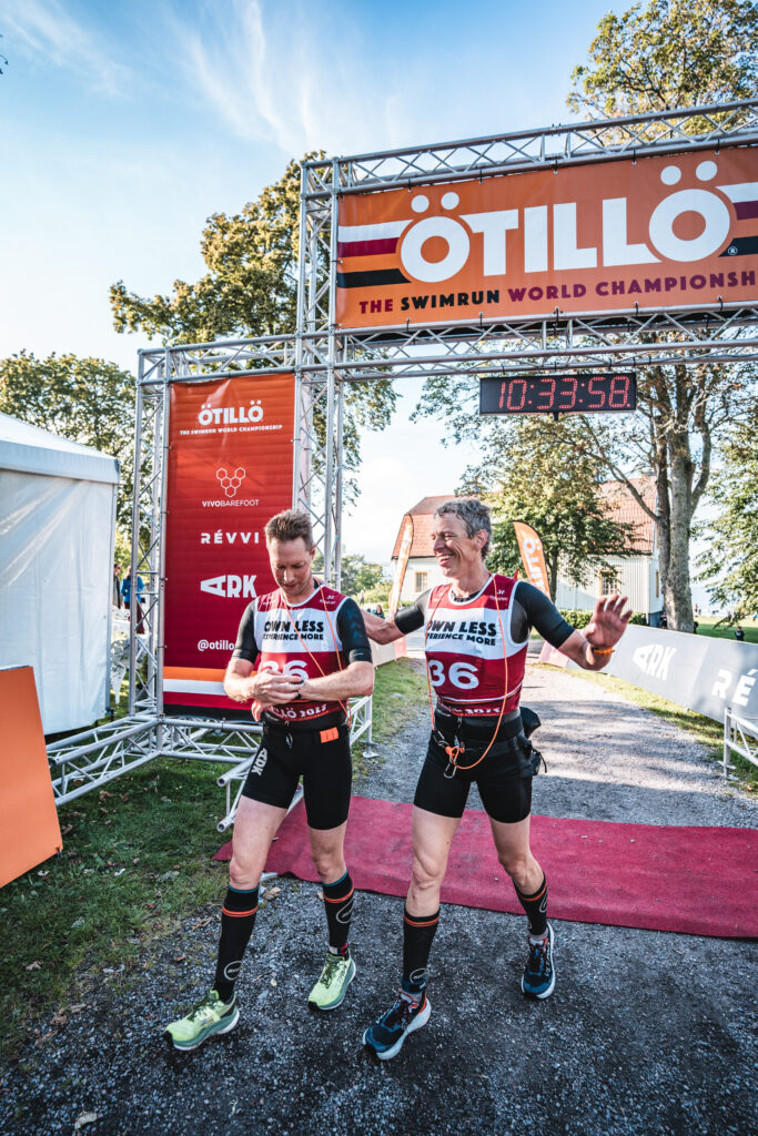 Finish na tien en een half uur